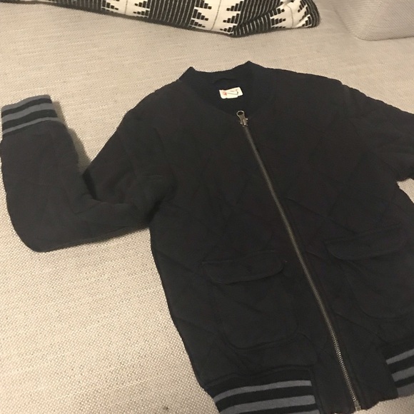 🎉 Cat & Jack Navy Blue Bomber 🎉 - Picture 2 of 5